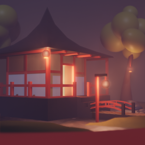 Eevee Lowpoly Pagoda preview image 6
